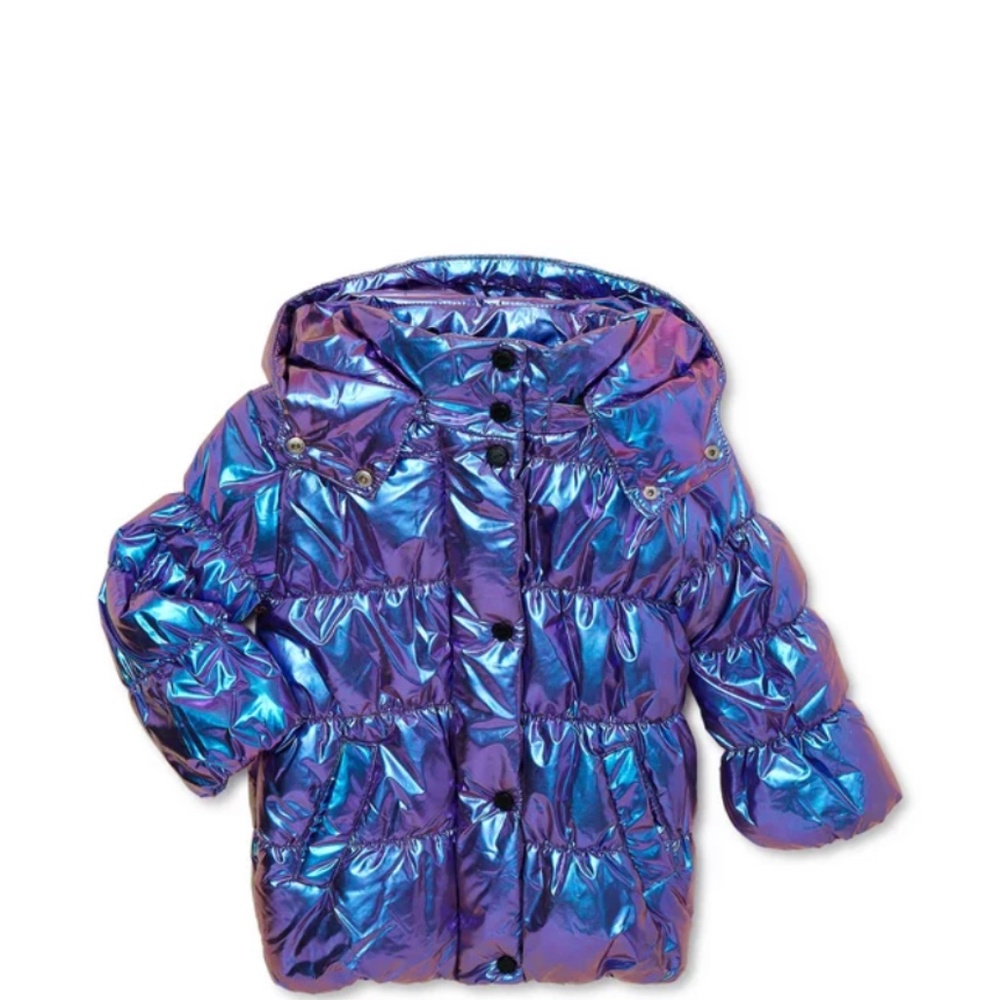 Girl size 4t coat purple